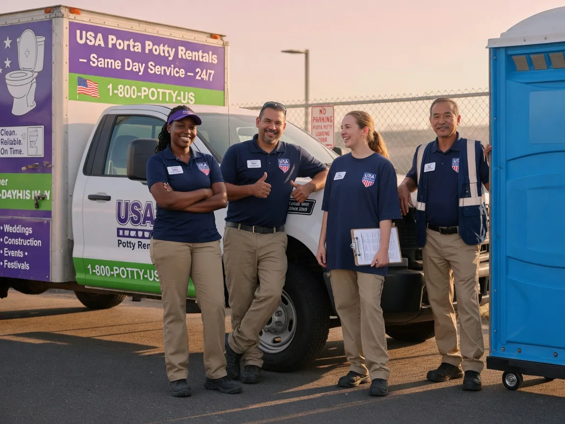 Porta Potty Rental company in Three Lakes, WI